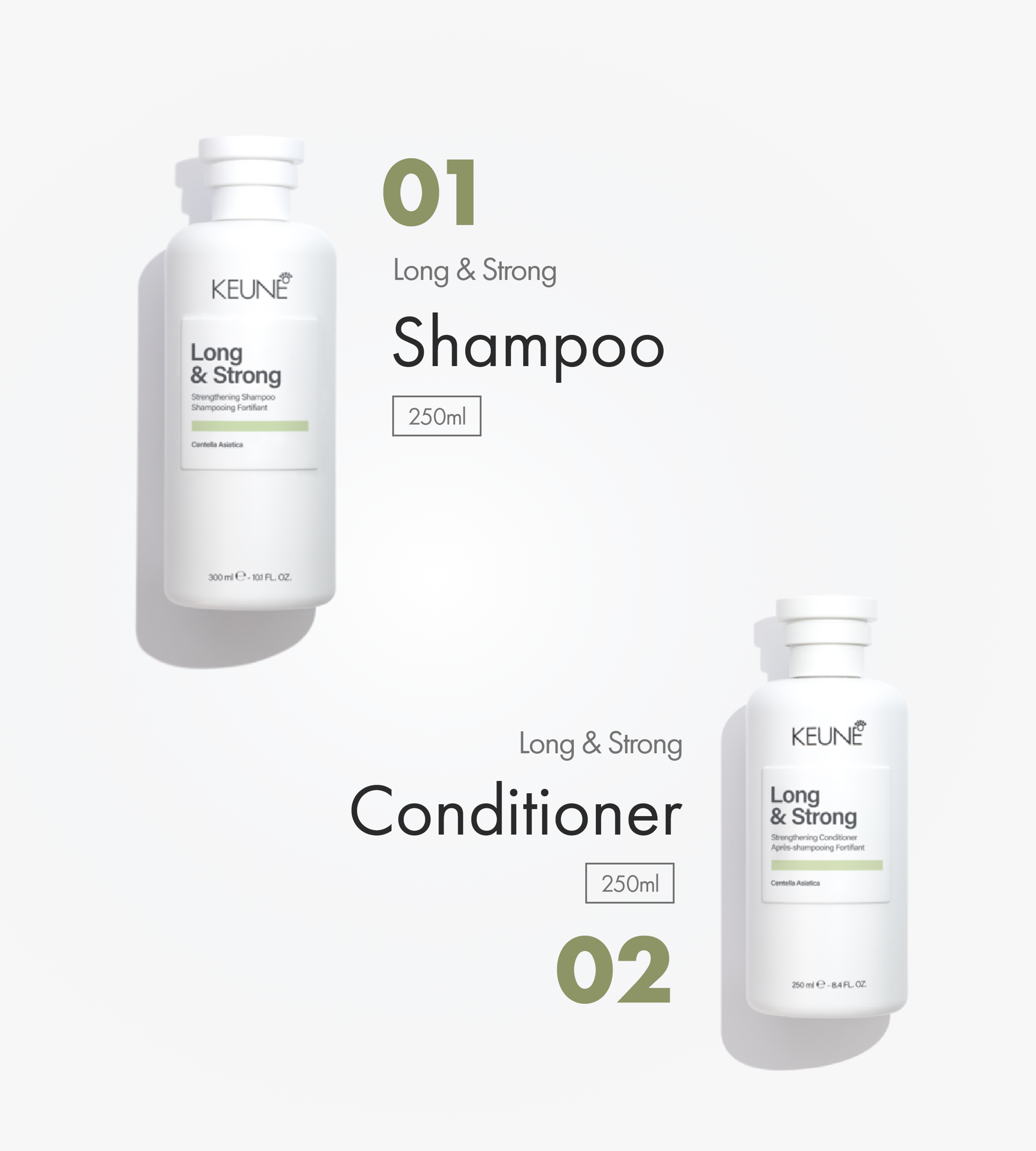 Shampoo, conditioner and hair care product for a healthy scalp