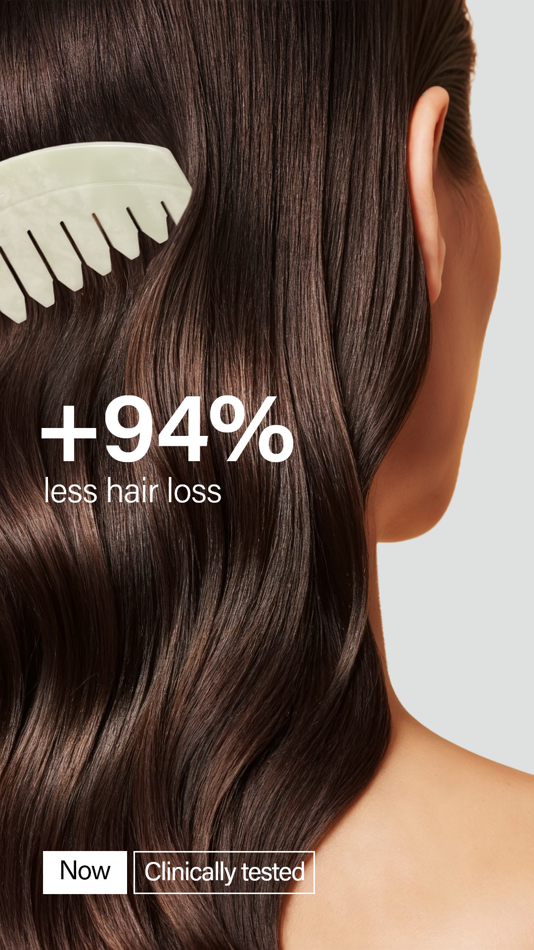 Strengthen and nourish strong hair with Keune's lightweight conditioner.